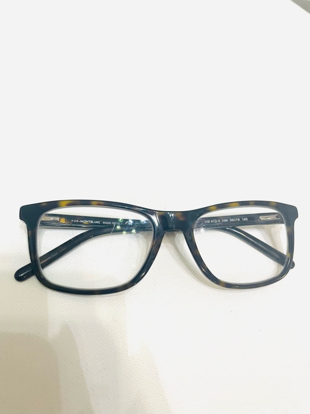 MontBlanc MB 672-3 056 tortoiseshell eyeglasses‎